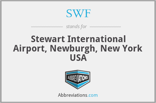 SWF - Stewart International Airport, Newburgh, New York USA