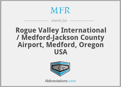 MFR - Rogue Valley International / Medford-Jackson County Airport, Medford, Oregon USA