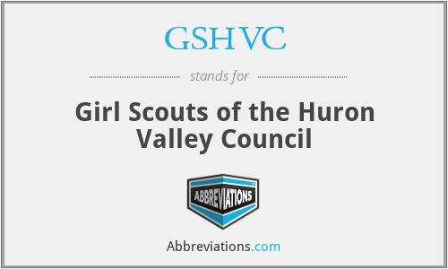 GSHVC - Girl Scouts of the Huron Valley Council
