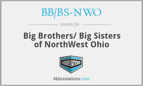 BB/BS-NWO - Big Brothers/ Big Sisters of NorthWest Ohio