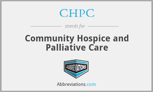 CHPC - Community Hospice and Palliative Care
