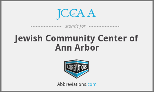JCC-AA - Jewish Community Center of Ann Arbor