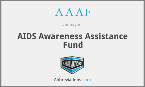 AAAF - AIDS Awareness Assistance Fund