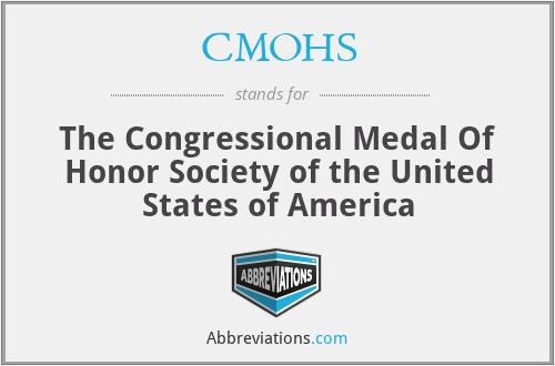 CMOHS - The Congressional Medal Of Honor Society of the United States of America