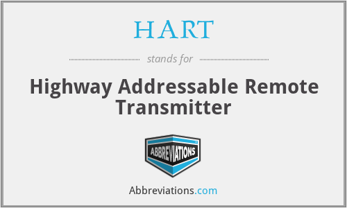 HART - Highway Addressable Remote Transmitter