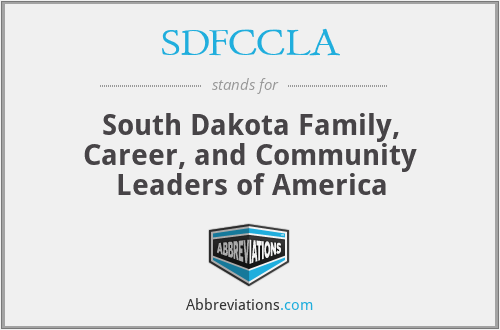 SDFCCLA - South Dakota Family, Career, and Community Leaders of America