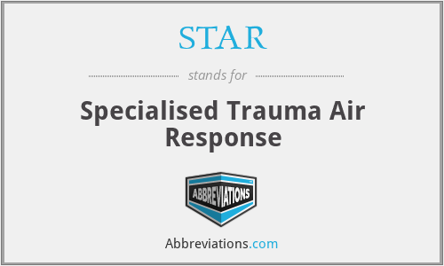STAR - Specialised Trauma Air Response