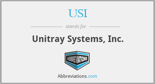 USI - Unitray Systems, Inc.