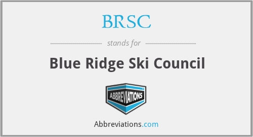 BRSC - Blue Ridge Ski Council