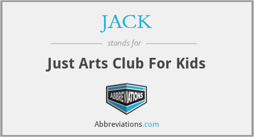 JACK - Just Arts Club For Kids