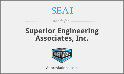 SEAI - Superior Engineering Associates, Inc.