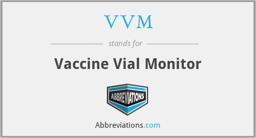 VVM - Vaccine Vial Monitor