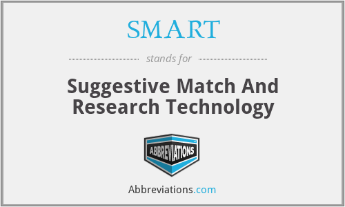 SMART - Suggestive Match And Research Technology