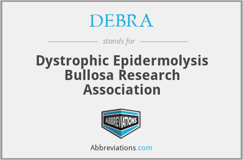 DEBRA - Dystrophic Epidermolysis Bullosa Research Association