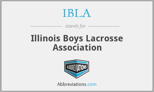 IBLA - Illinois Boys Lacrosse Association