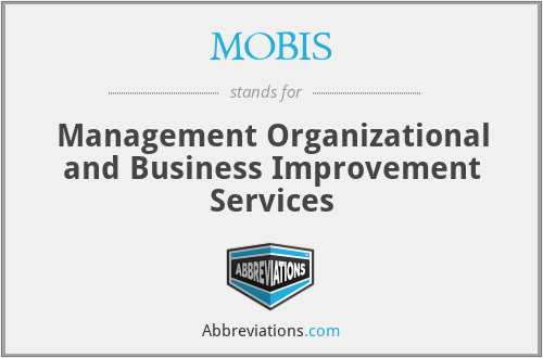 MOBIS - Management Organizational and Business Improvement Services
