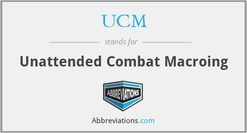 UCM - Unattended Combat Macroing