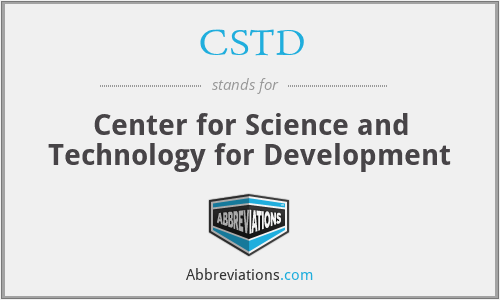 CSTD - Center for Science and Technology for Development