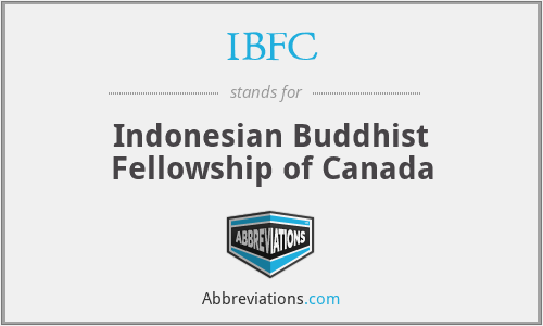 IBFC - Indonesian Buddhist Fellowship of Canada