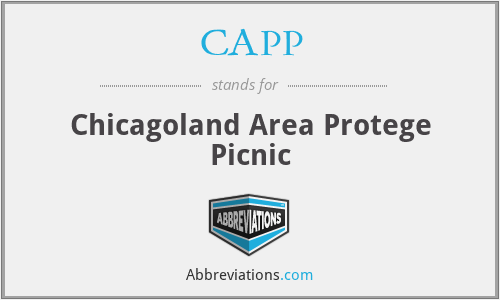 CAPP - Chicagoland Area Protege Picnic
