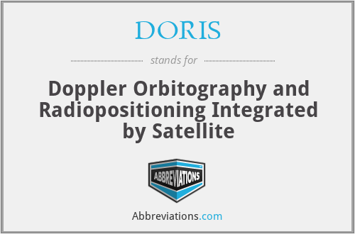 DORIS - Doppler Orbitography and Radiopositioning Integrated by Satellite