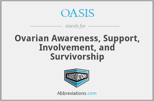 OASIS - Ovarian Awareness, Support, Involvement, and Survivorship