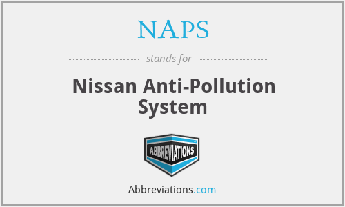 NAPS - Nissan Anti-Pollution System