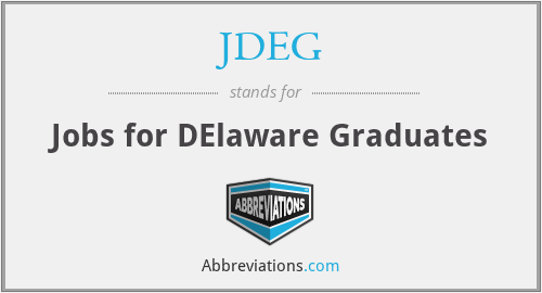 JDEG - Jobs for DElaware Graduates