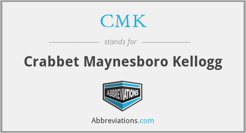 CMK - Crabbet Maynesboro Kellogg