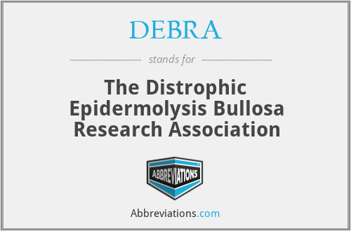 DEBRA - The Distrophic Epidermolysis Bullosa Research Association