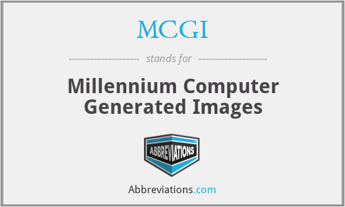MCGI - Millennium Computer Generated Images