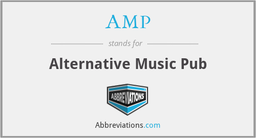 AMP - Alternative Music Pub