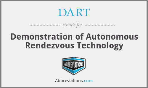 DART - Demonstration of Autonomous Rendezvous Technology