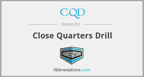 CQD - Close Quarters Drill