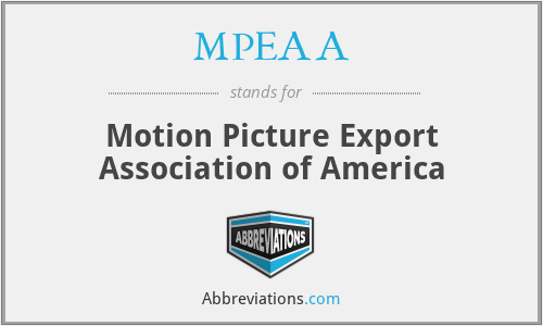 MPEAA - Motion Picture Export Association of America