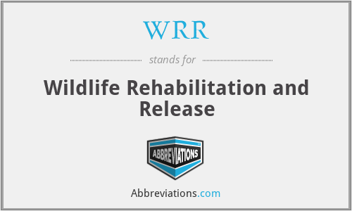 WRR - Wildlife Rehabilitation and Release