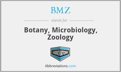 BMZ - Botany, Microbiology, Zoology