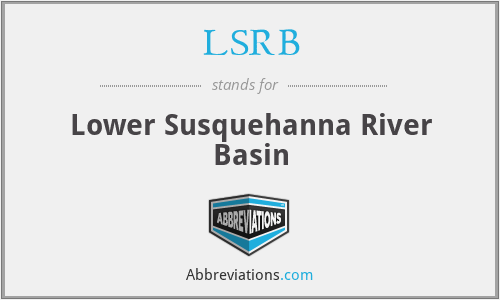 LSRB - Lower Susquehanna River Basin