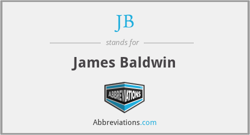 JB - James Baldwin