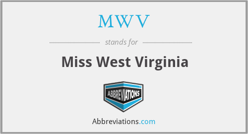 MWV - Miss West Virginia