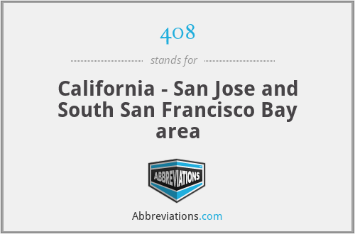 408 - California - San Jose and South San Francisco Bay area