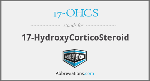 17-OHCS - 17-HydroxyCorticoSteroid