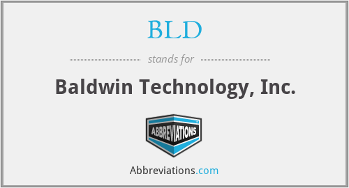 BLD - Baldwin Technology, Inc.