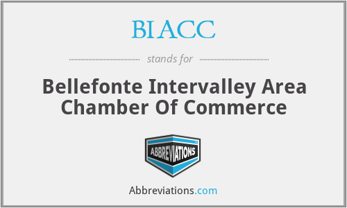 BIACC - Bellefonte Intervalley Area Chamber Of Commerce