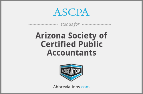 ASCPA - Arizona Society of Certified Public Accountants