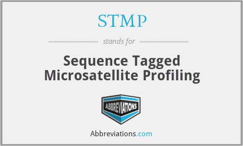STMP - Sequence Tagged Microsatellite Profiling