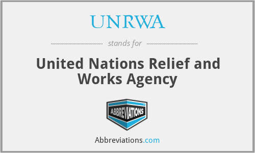 UNRWA - United Nations Relief and Works Agency