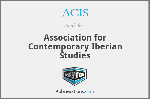 ACIS - Association for Contemporary Iberian Studies