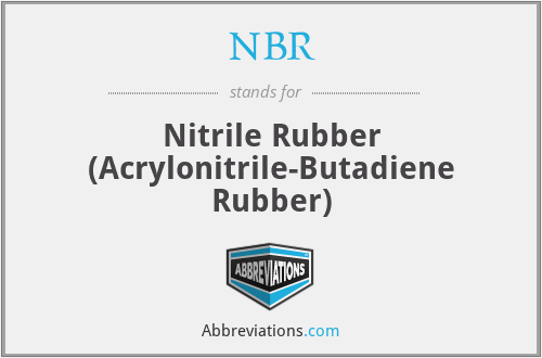 NBR - Nitrile Rubber (Acrylonitrile-Butadiene Rubber)