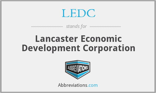 LEDC - Lancaster Economic Development Corporation